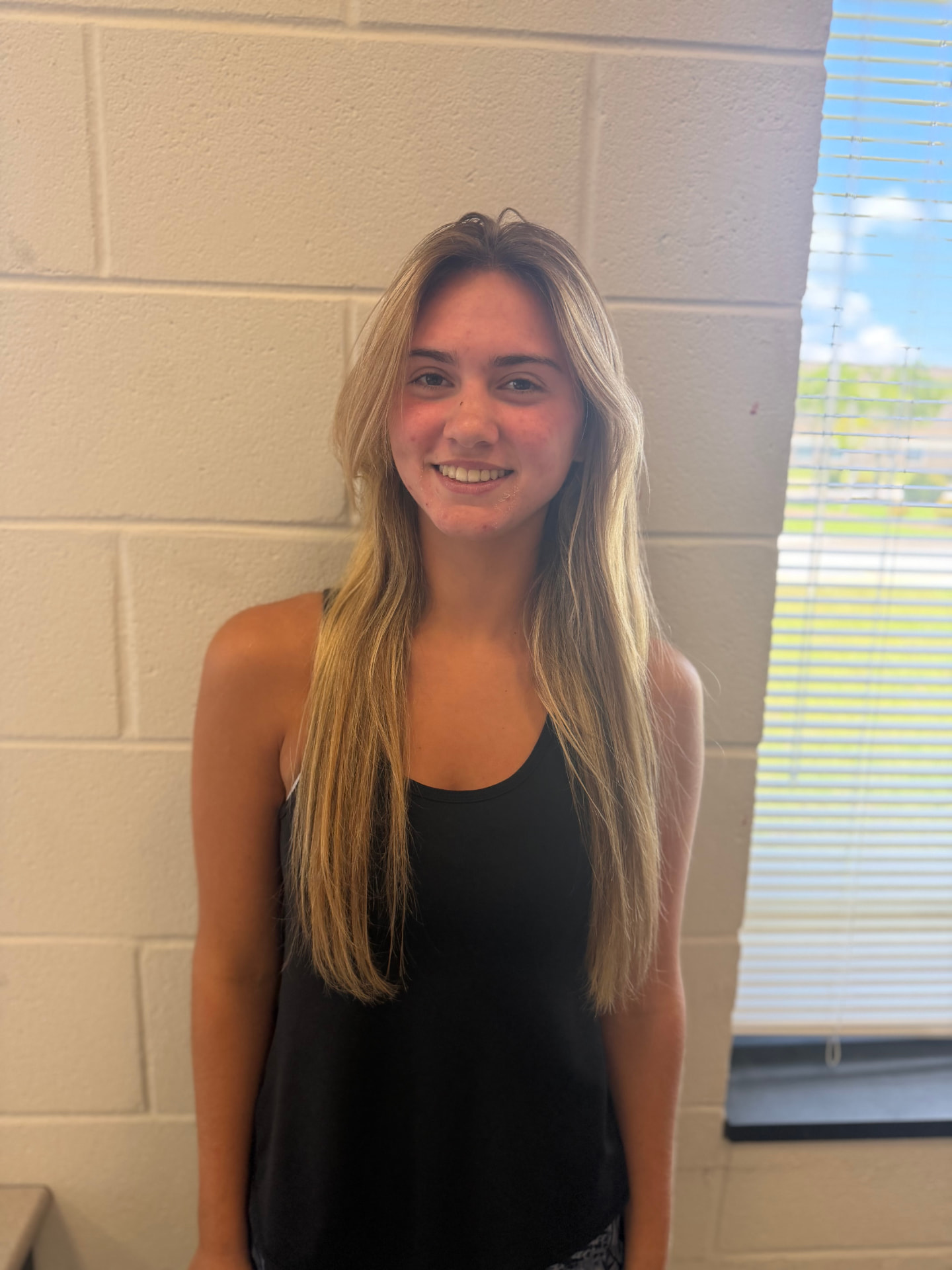Juli-Ana Benson-Clements, Topsail color guard student